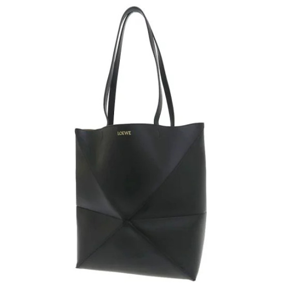 Loewe Handbags - Loewe Puzzlefold Tote Shiny Calfskin